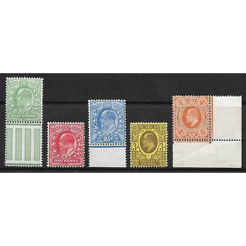 Sg 279 - 286 d 1d 2d 3d  4d  Harrison 15x14 Set of 5 UNMOUNTED MINT