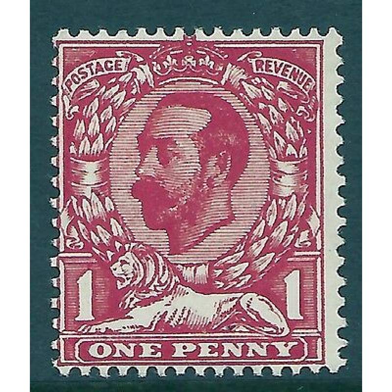 sg327b N7 1d Chalky paper Downey Head unmounted mint MNH