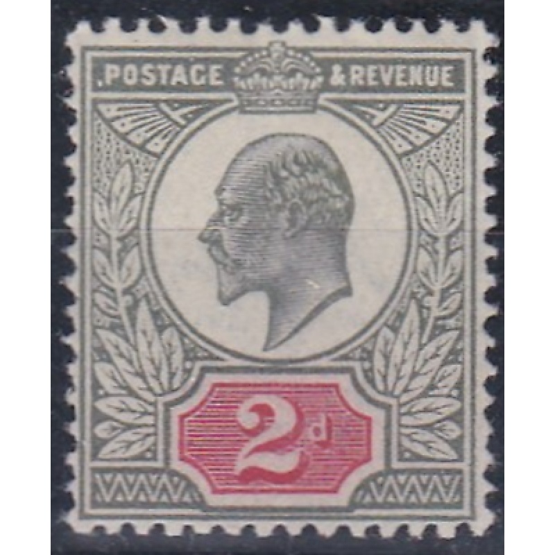 Sg291 Spec M13(2) 2d deep dull Green Carmine Somerset House UNMOUNTED MINT