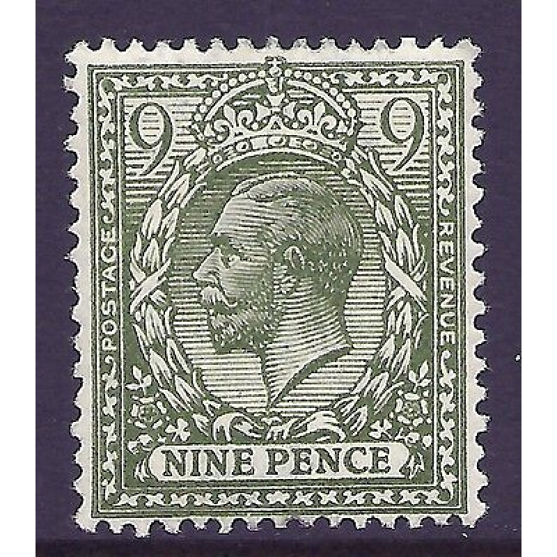 N30(3) 9d Deep Olive Green Royal Cypher UNMOUNTED MINT MNH