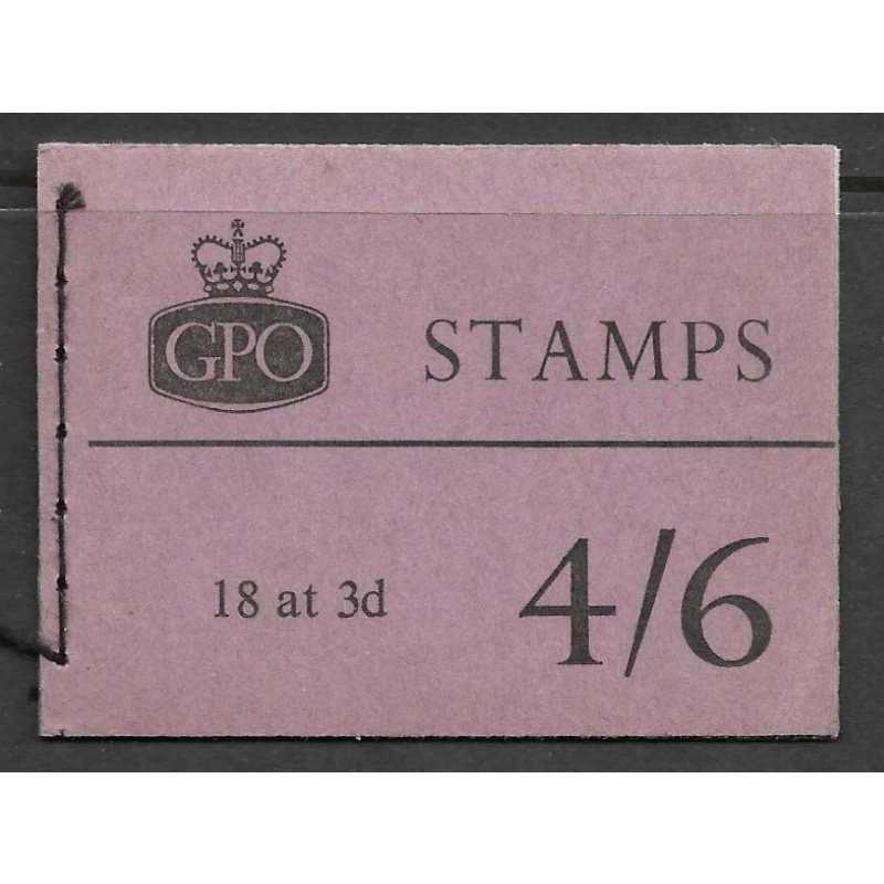 L9 4 6 Wilding GPO booklet - Feb 1959 all Inverted UNMOUNTED MINT