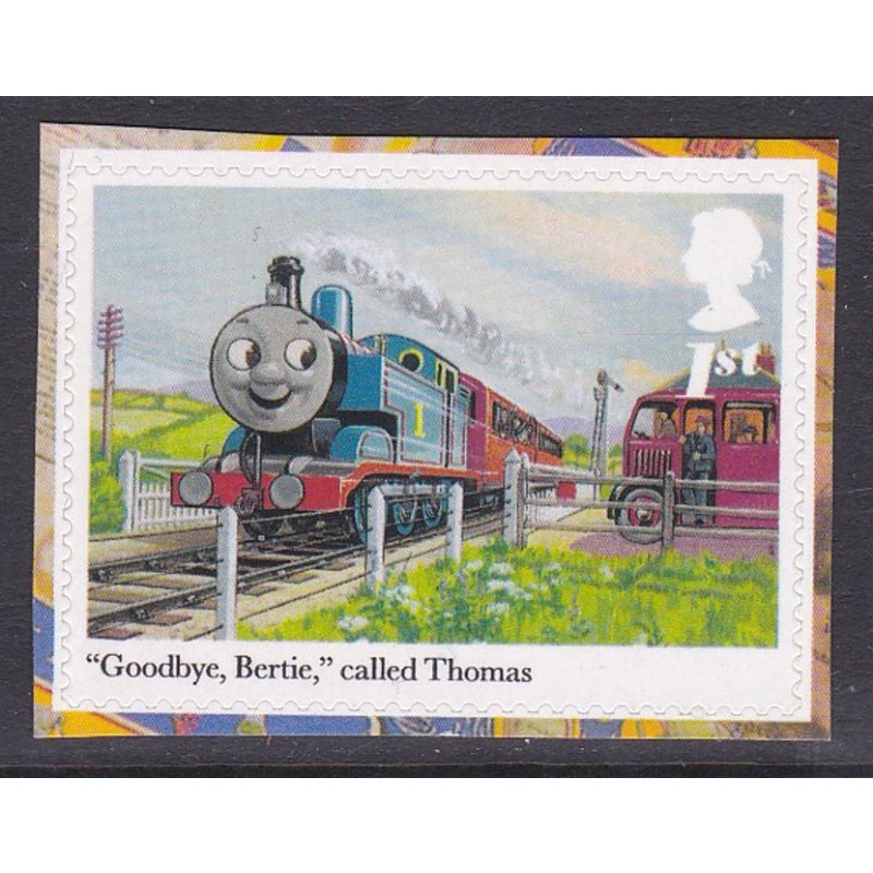 PM29 2011 Sg3194 Thomas 1st class stamp out of booklet - self adhesive