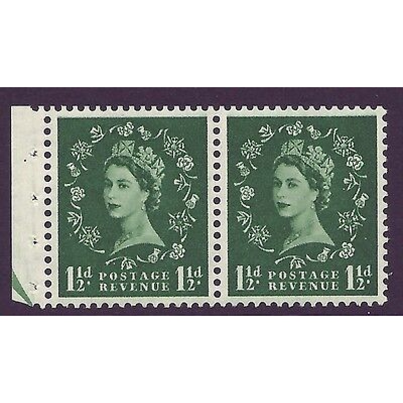 SB61 Wilding booklet pane Tudor perf type E(v) UNMOUNTED MNT MNH