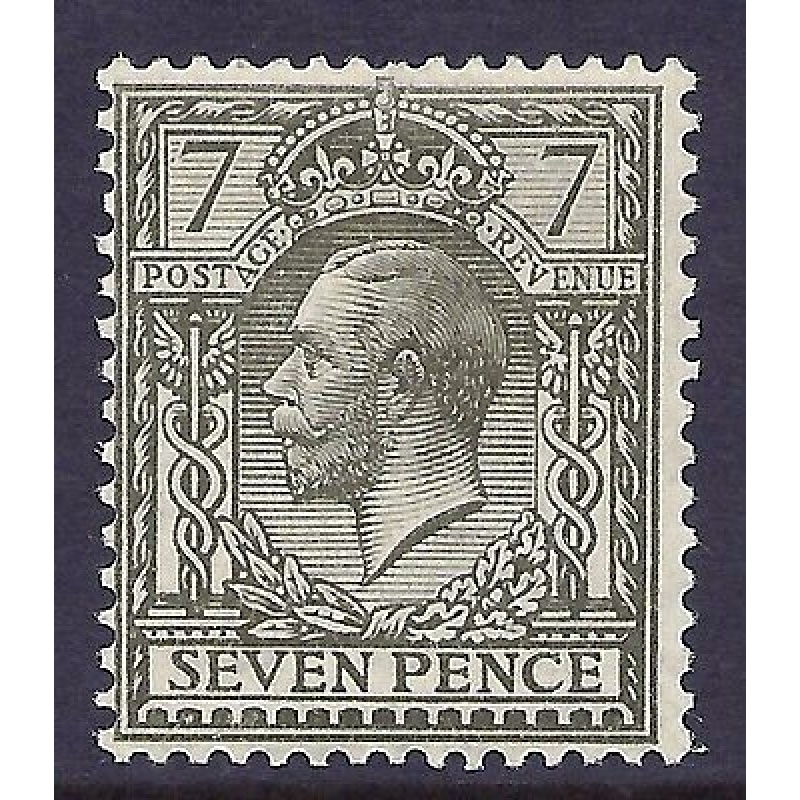 N27(1) 7d Olive Royal Cypher UNMOUNTED MINT MNH