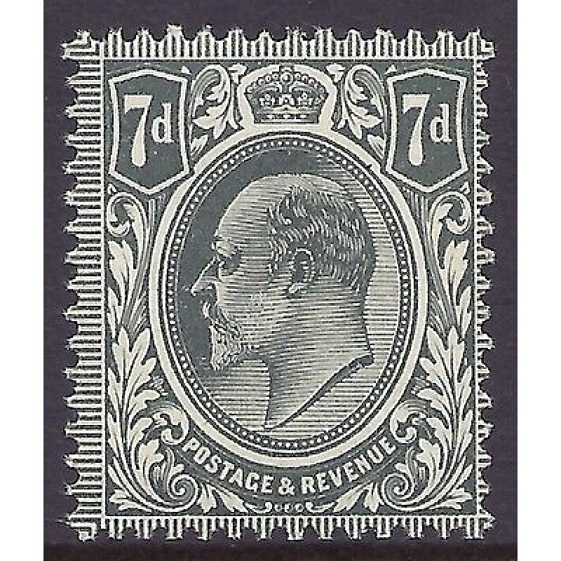 Sg 305 Spec M38(2) 7d Slate Grey Somerset House UNMOUNTED MINT