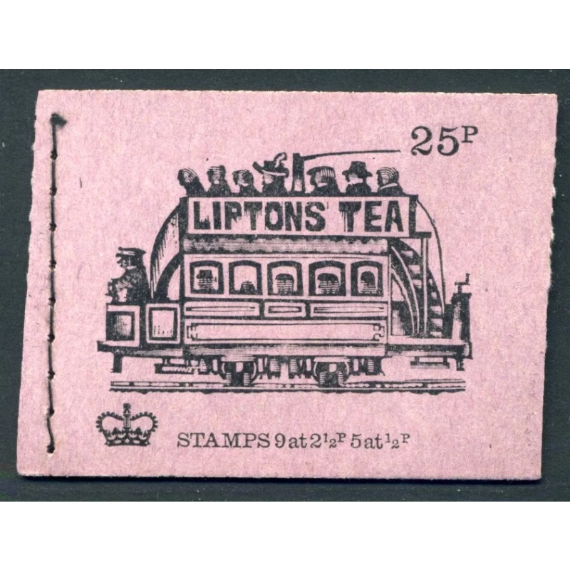 DH51 February 1973 - 25p Liptons Tea Stitched Booklet Complete