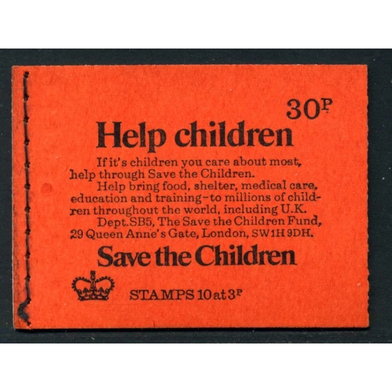 DQ73 spring 1974 Help Children 30p Stitched Booklet - complete