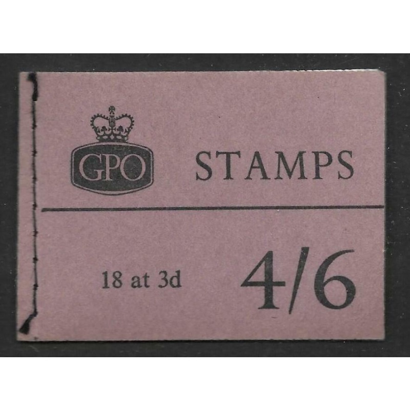 L11g 4 6 Wilding GPO booklet - Aug 59 Graphite UNMOUNTED MINT