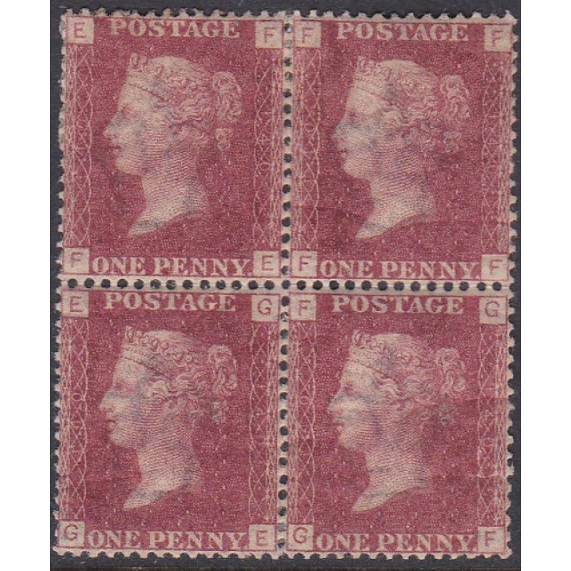 Sg43 1d plate 140 Block of four 2 x M M 2 x UNMOUNTED MINT