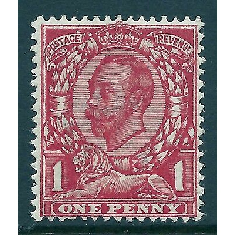 Sg 341 N11(4) 1d Very Deep Bright Scarlet Downey Head RPS cert UNMOUNTED MINT