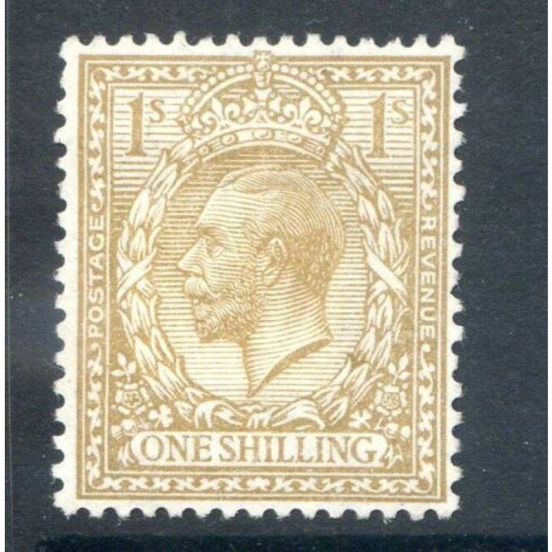 KGV 1 - Pale Buff Brown Spec N32 5 mounted Mint