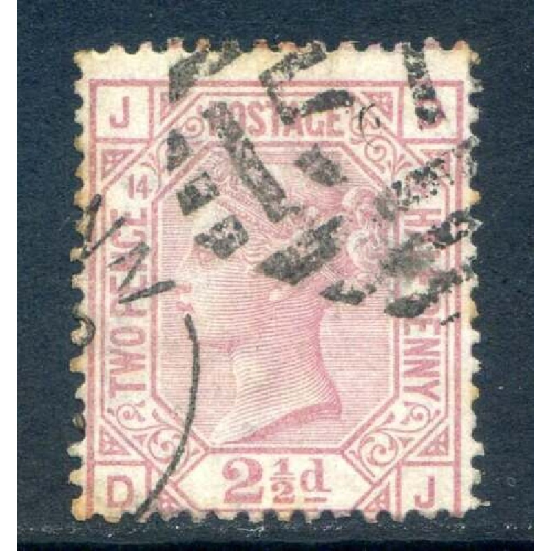 GB 2 1 2d Rosy Mauve SG141 Plate 14 Fine Used