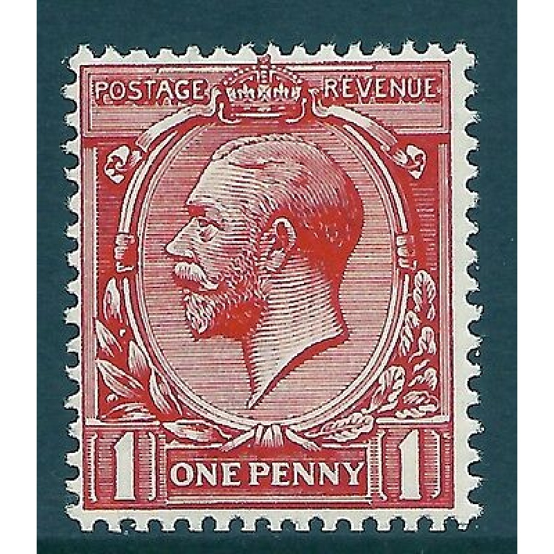 N16(6)b 1d Deep Brick Red Royal Cypher wmk inv with copy RPS cert UNMOUNTED MINT