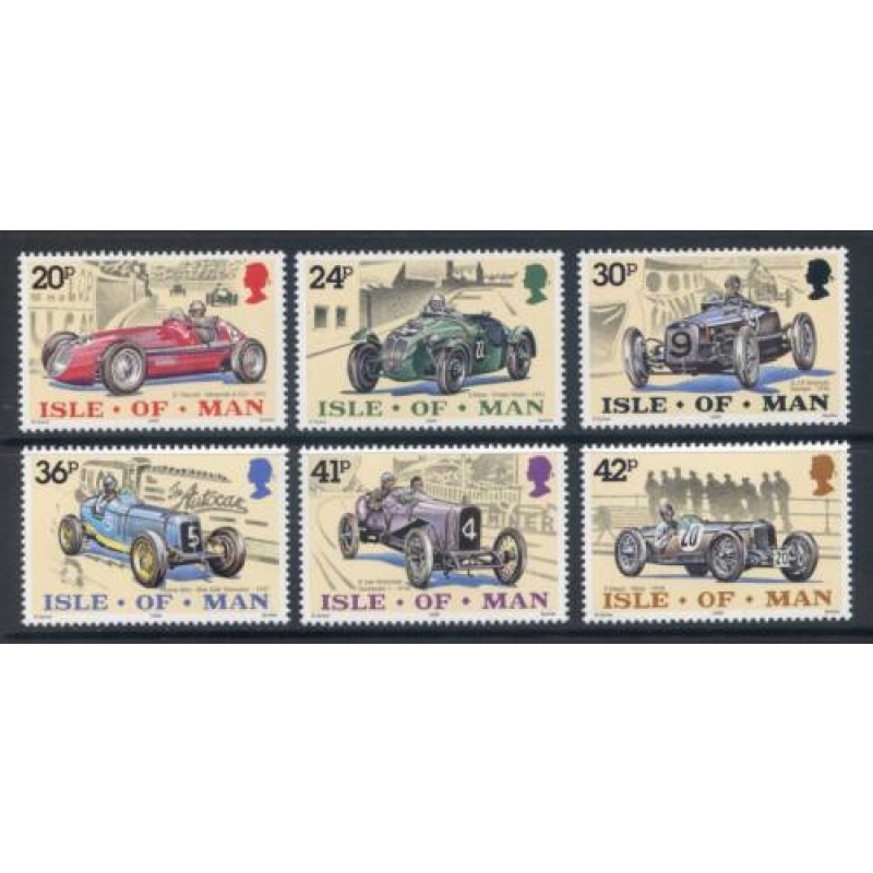 Isle Of Man 1995 Motor Racing War Set SG649 654 Unmounted Mint