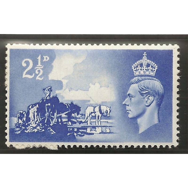 Sg C2a 1948 Channel Islands listed variety - Crown flaw QCom13a UNMOUNTED MINT