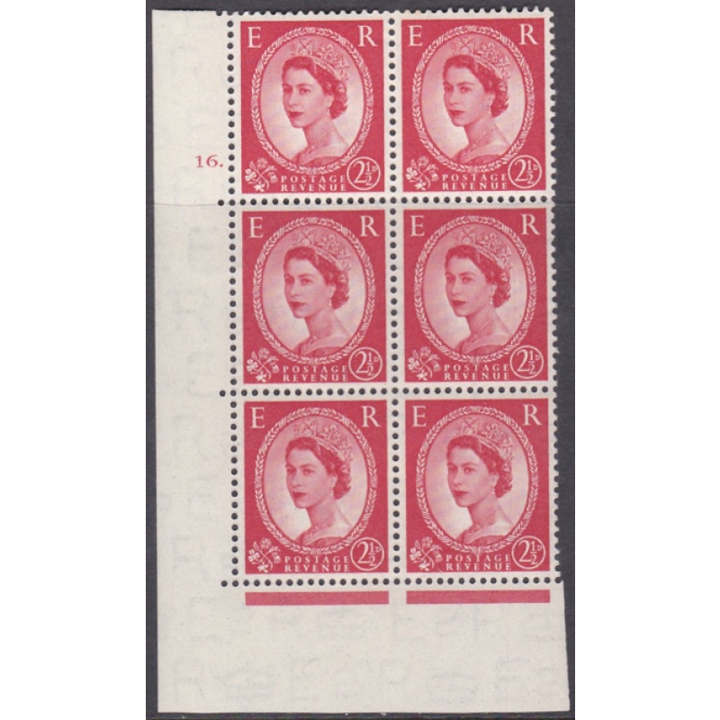 2d Wilding Tudor Wmk Cylinder 16 Dot perf type A(E I) UNMOUNTED MINT MNH