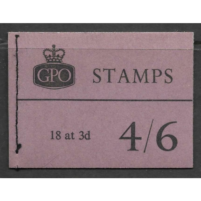 L12 4 6 Wilding GPO booklet - Oct 59 good perfs UNMOUNTED MINT