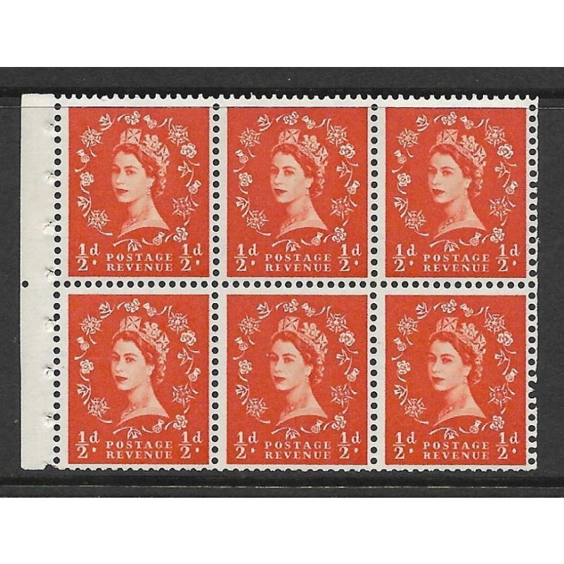 SB1 d Wilding perf type Ie middle UNMOUNTED MNT MNH