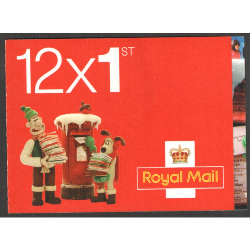 LX40 2010 Christmas Barcode Booklet - 12 x 2nd Class - complete With Cylinder