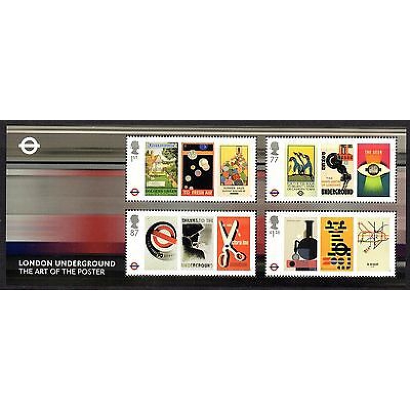 MS3429 2013 London Underground miniature sheet UNMOUNTED MINT MNH