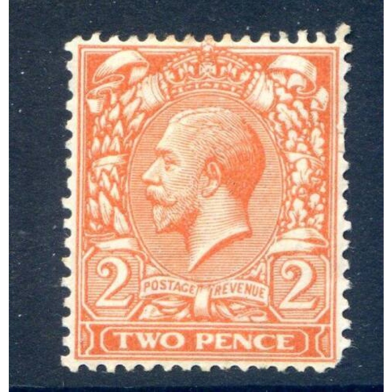 KGV 2d Reddish Orange Spec N19 2 mounted Mint