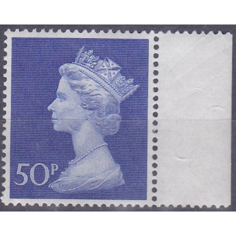 Sg 813ea UC8a 50p decimal Machin - on uncoated paper UNMOUNTED MINT