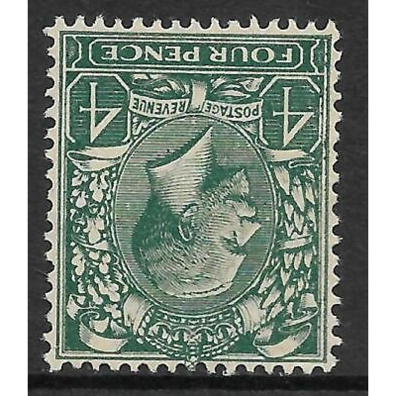 Sg 424wi 4d Grey-Green Block Cypher Wmk Inverted UNMOUNTED MINT MNH