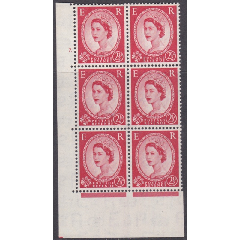 2d Wilding Tudor Wmk Cylinder 7 Dot perf type A(E I) UNMOUNTED MINT MNH