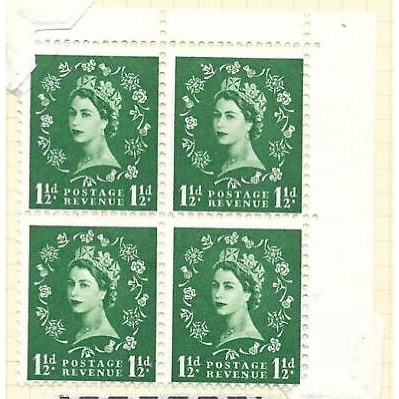 S29h 1d Wilding Multi Crowns listed variety - daffodil flaw UNMOUNTED MINT