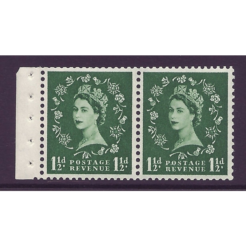 SB64 Wilding booklet pane Edward perf type E UNMOUNTED MNT MNH