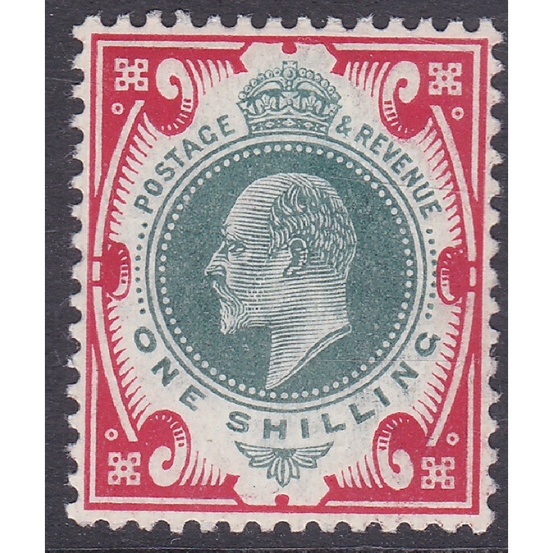 Sg 259 M46(3) 1 -  dull Green  Scarlet (c) Somerset House UNMOUNTED MINT MNH