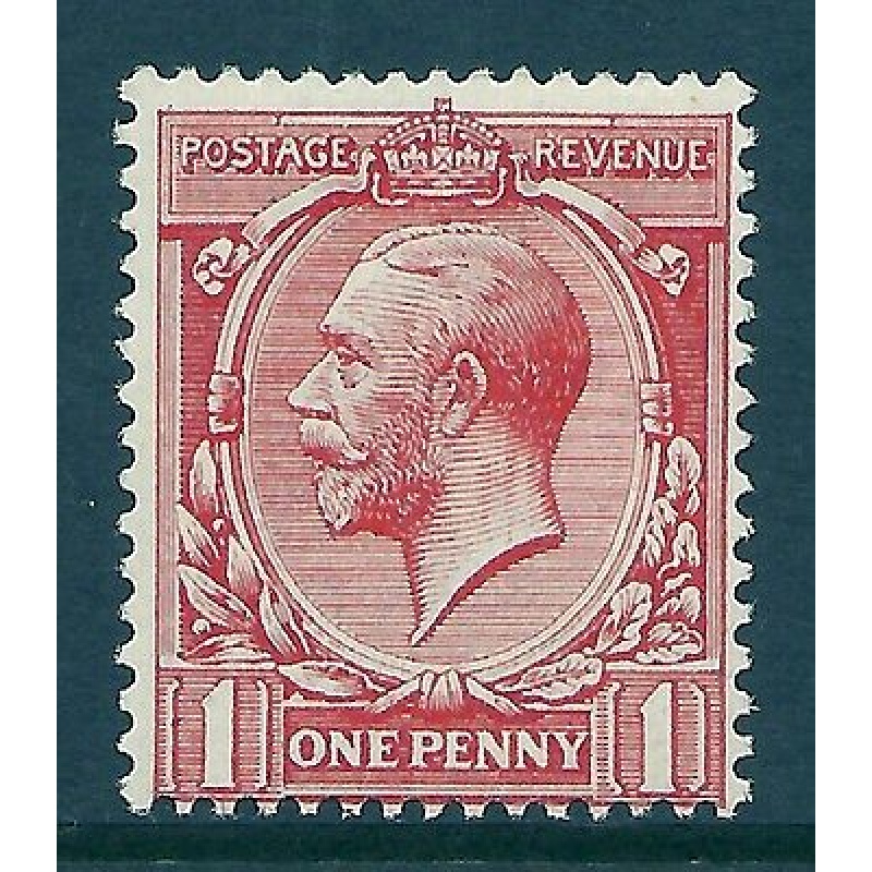 N16(9) variety 1d Pale Rose-Red Royal Cypher with copy RPS cert MOUNTED MINT