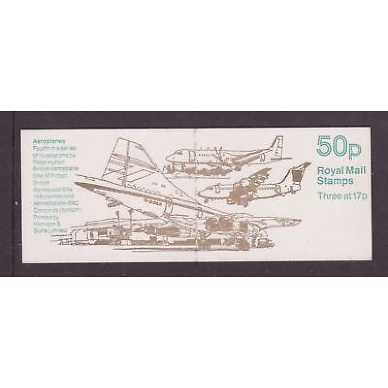 FB58 1990 Aeroplanes Series #4 booklet Complete