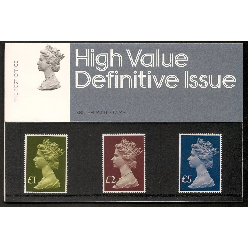 1977 High Value Definitive Issue Pack 91 complete UNMOUNTED MINT