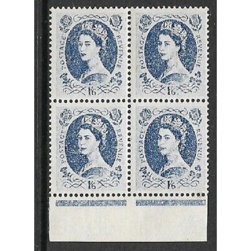 1 6d Wilding Multi Crown variety - Inking Flaw UNMOUNTED MINT MNH