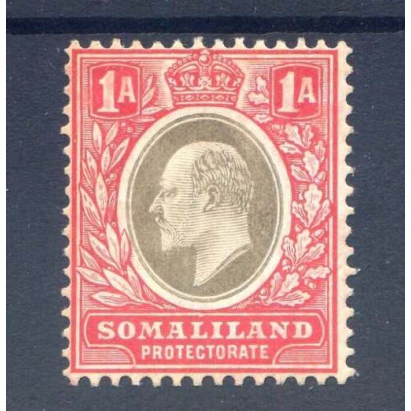 Somaliland 1a Grey Black  Red Set SG46 Mounted Mint