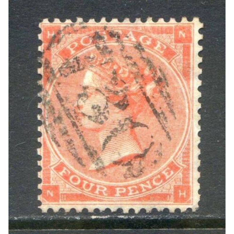 GB 4d Bright Red SG81 Fine Used