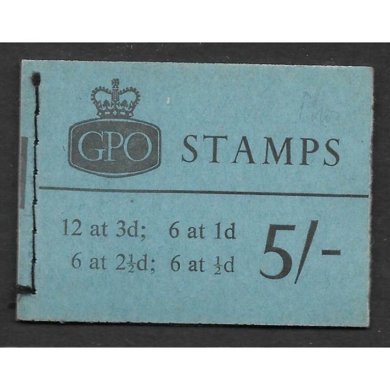 H72p 5 - Wilding GPO booklet - Jan 1965 UNMOUNTED MINT