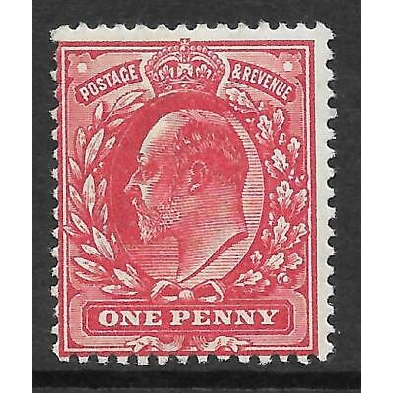 Sg 272wi 1d Rose Red Wmk Inverted Harrison perf 14 UNMOUNTED MINT MNH