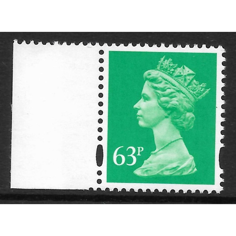 Sg Y1787Ey 63p Litho-PVA Decimal Machin with Missing Phosphor UNMOUNTED MINT