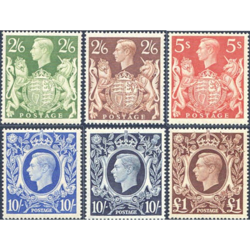 SG476 478c 1939 High Values