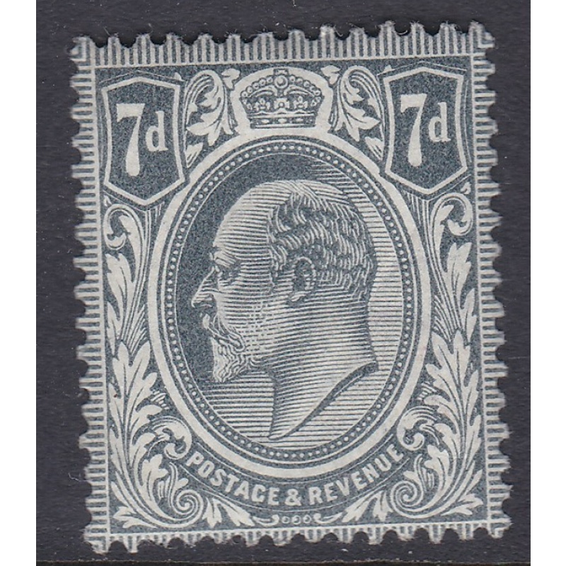 M37(2) 7d Deep Grey Black De La Rue UNMOUNTED MINT