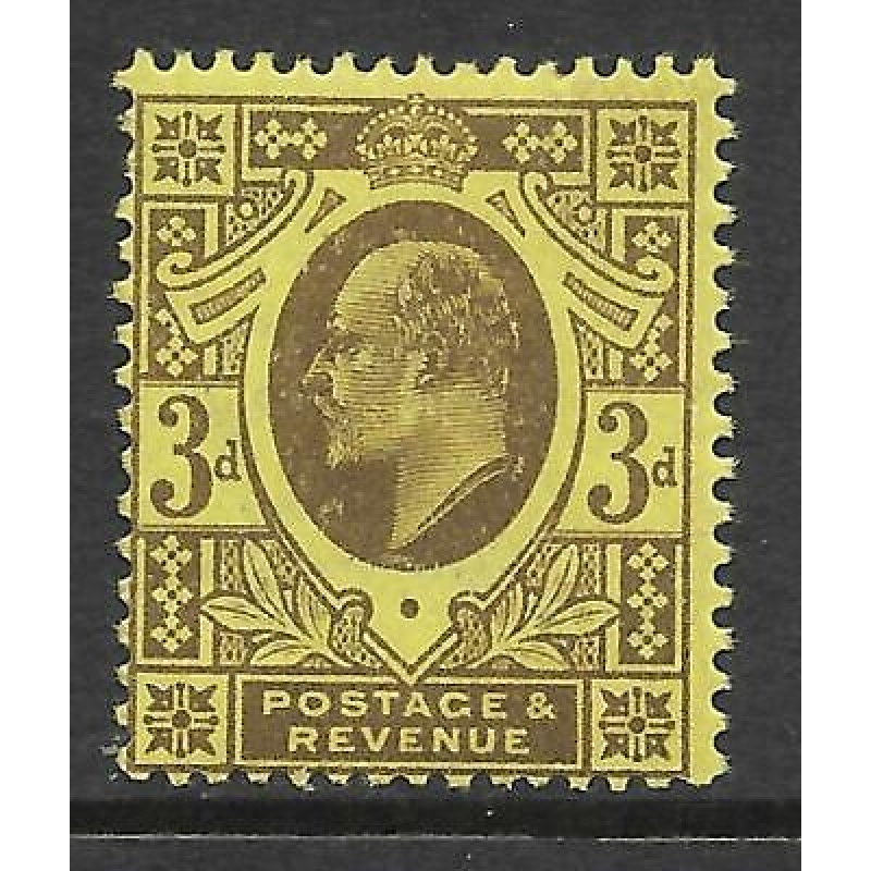 Spec M22(4) 3d Dull Red Purple on Lemon Harrison perf 15x14 UNMOUNTED MINT MNH