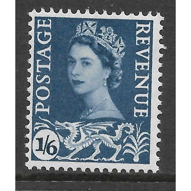 XW16a (W6a) 1 6 Wales Regional phosphor omitted UNMOUNTED MINT MNH