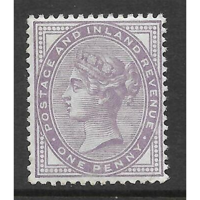 Sg 172a 1d Bluish Lilac 14 Dot with PTS cert - UNMOUNTED MINT