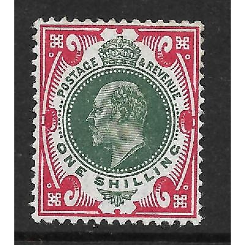 sg314 M47(5) 1 - Green  Carmine Somerset House UNMOUNTED MINT MNH