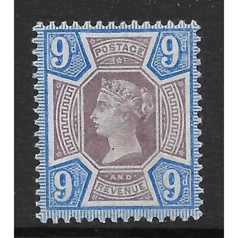 Sg 209 K38(2) 9d Dull Purple  Bright Blue Jubilee UNMOUNTED MINT MNH