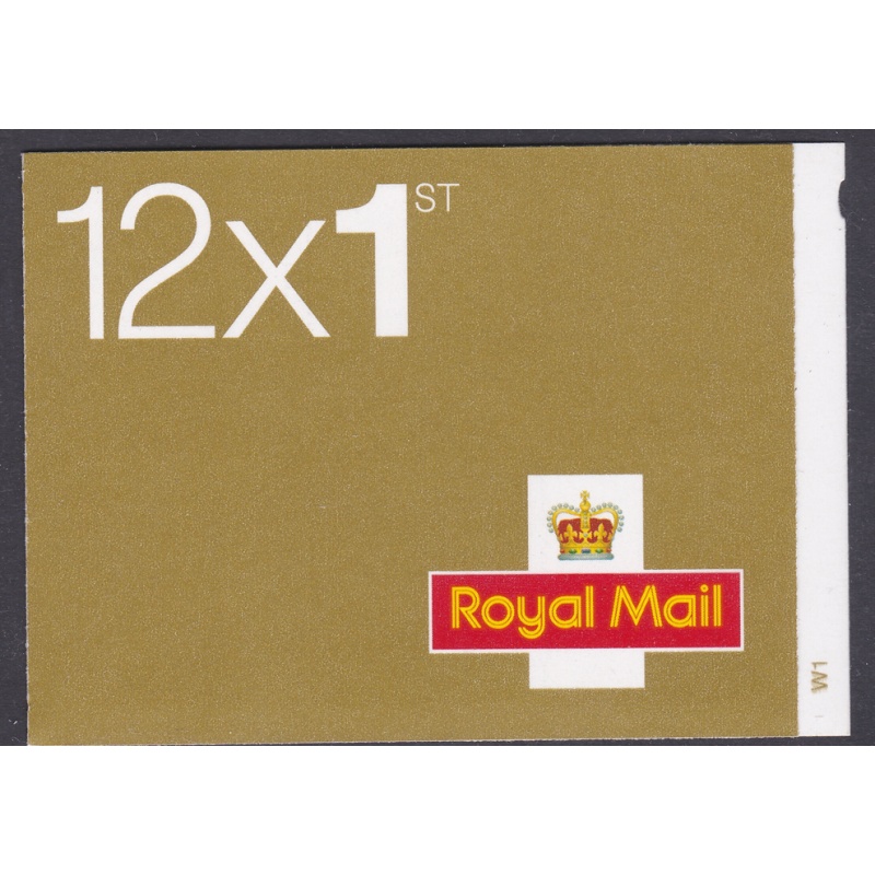 RE1 QEII 2006 self adhesive 12 x 1st stamps booklet Cylinder W1