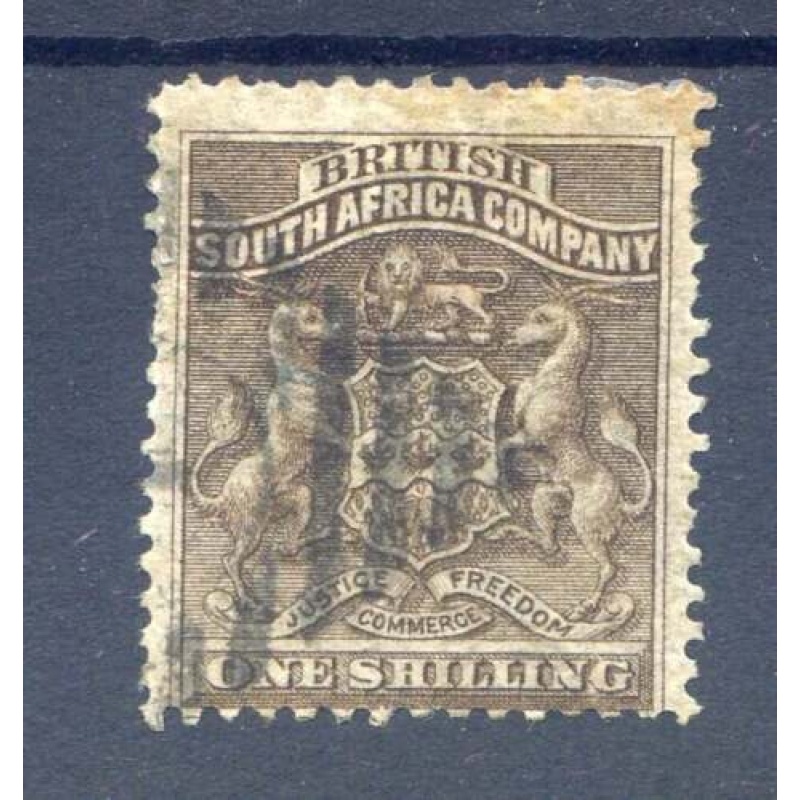 Rhodesia 1 - Grey Brown SG4 Fine Used