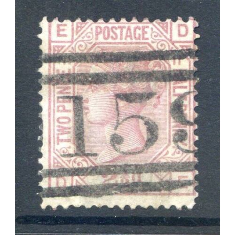 QV 2 1 2d Rosy Mauve SG141 Plate 11 Fine Used 159 Cancel